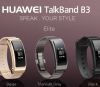 A Huawei bemutatta a TalkBand B3 okoskarkötőt